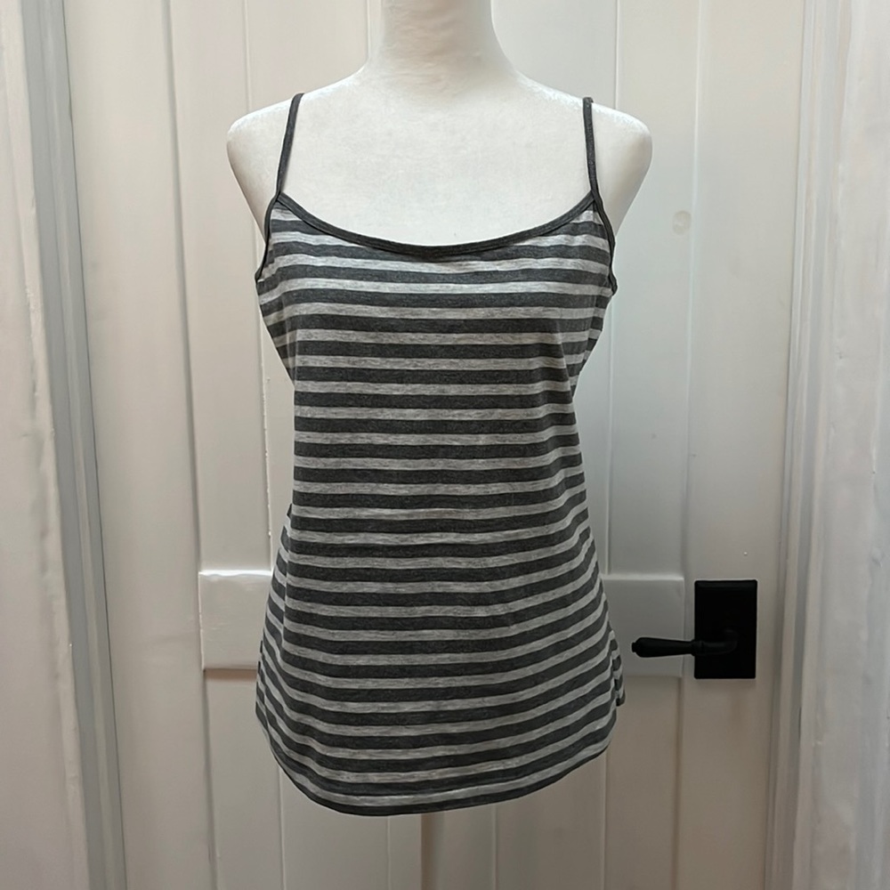 Halogen Gray Striped Cami